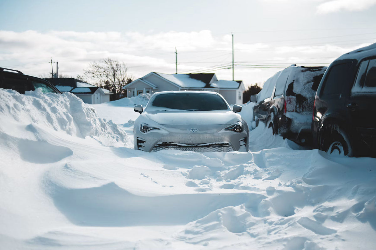 How to Keep Snow and Ice Off Your Car Without a Garage