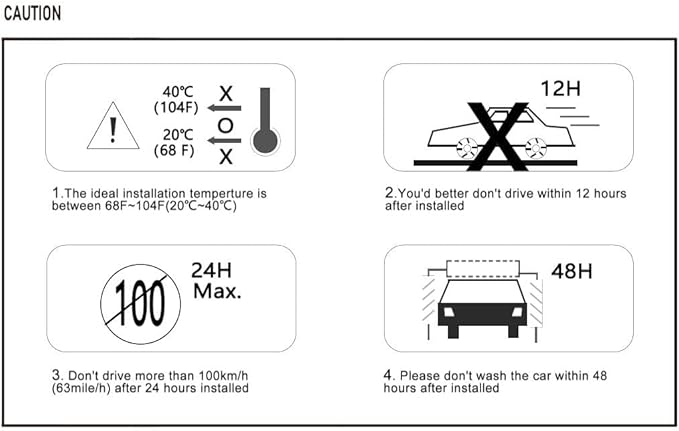 Smoke Side Wind Deflector Rain Guards Compatible - Image 8