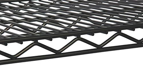 Omega 21" Deep x 48" Wide x 86" High 3 Tier Black Starter Shelving Unit - Image 2
