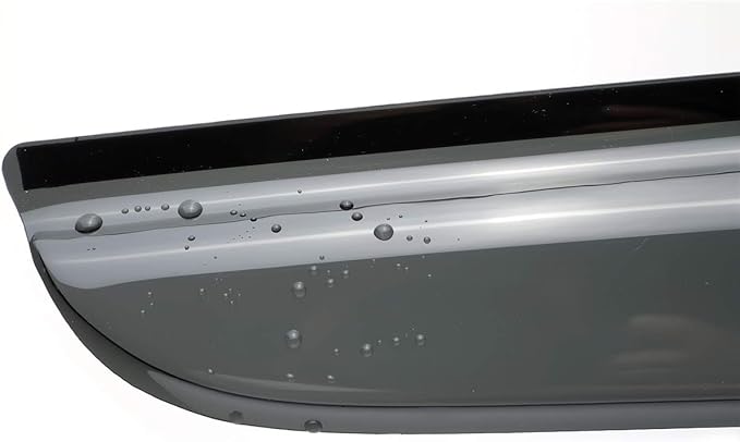 4pcs Original Shatterproof Outside Mount Style Side Window Visor Deflector Rain - Image 7