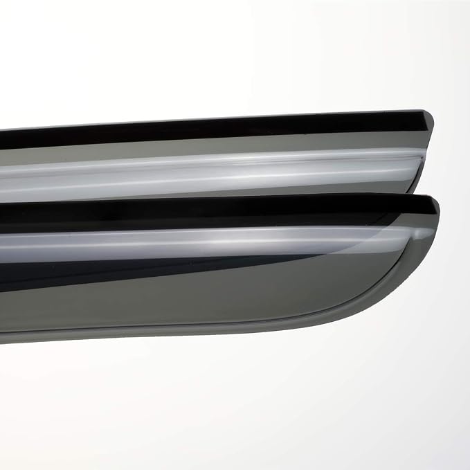4pcs Outside Mount Style Window Rain Guards Durable Side Window Wind Deflectors - Image 3
