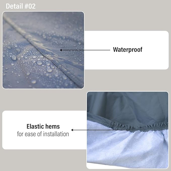 Supreme Full Car Cover – for Pontiac Tempest 1962-1963 Coupe 2-Door Semi Custom - Image 6