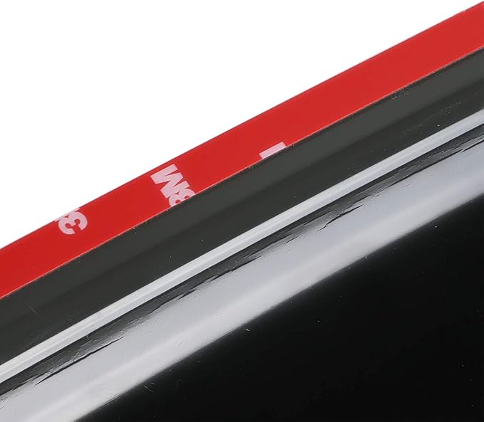 4pcs Shatterproof Outside Mount Style Sun Rain Guard Stylish Side Window Wind - Image 5