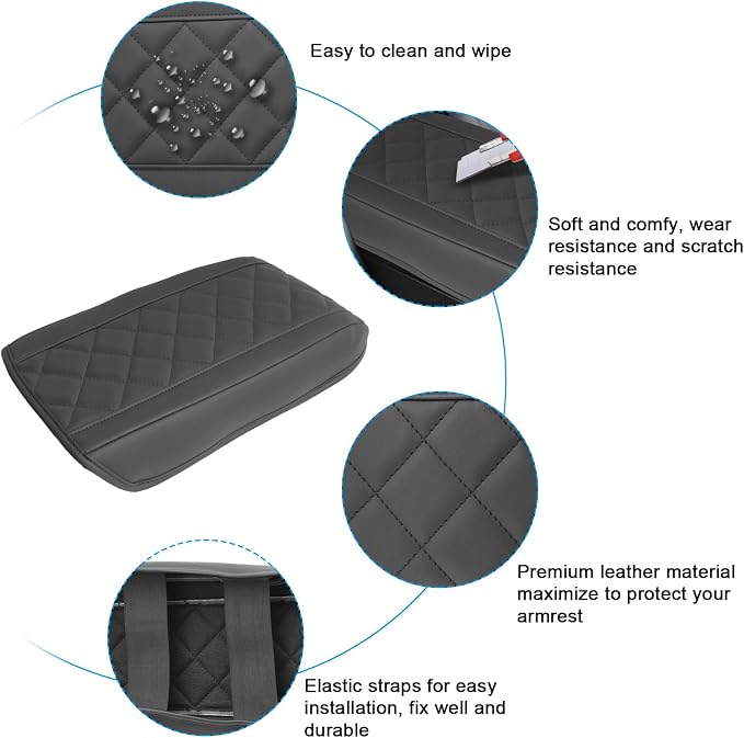 SXCY for 2025 Chevy Equinox Accessories Armrest Cover for Equinox 2025 - Image 5