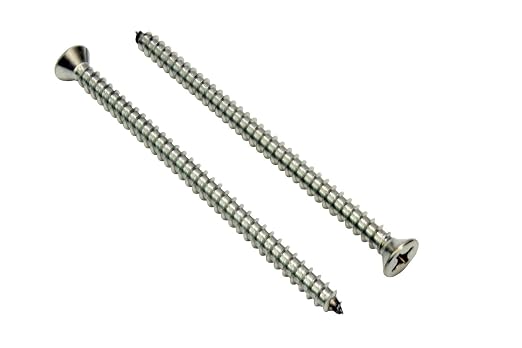Bolt Dropper #12 X 3-1/2'' Stainless Steel Flat Head Phillips Wood Screw by BoltDropper