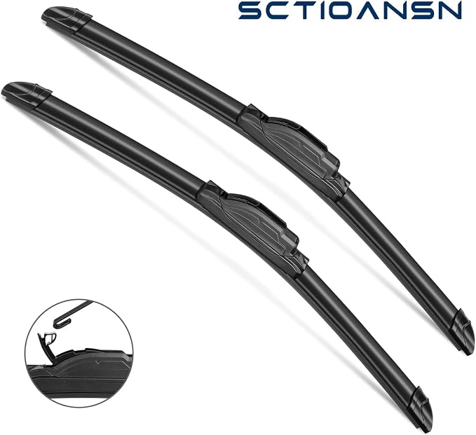 3Pcs Windshield Wipers for Chevrolet Chevy Trailblazer 2002-2006, Chevrolet - Image 4