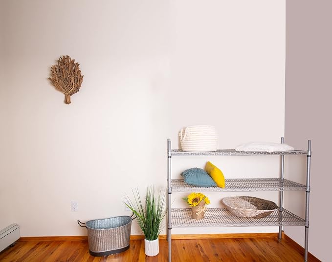 Omega 21" Deep x 60" Wide x 36" High 3 Tier Gray Starter Shelving Unit - Image 2