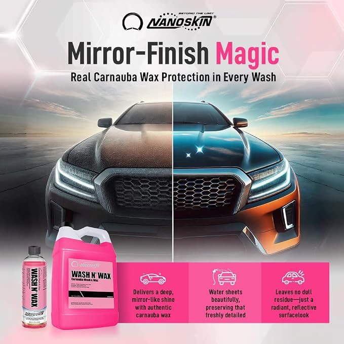 Nanoskin WASH N' WAX with Carnauba 30 gallons - Image 2