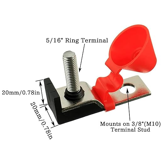 MRBF Terminal Fuse Block 30 AMP Marine Rated Battery Fuse 58V DC Max IP66 - Image 4