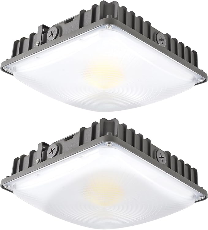 70W/45W/30W Power Selectable LED Canopy Garage Light by OstekLedLighting
