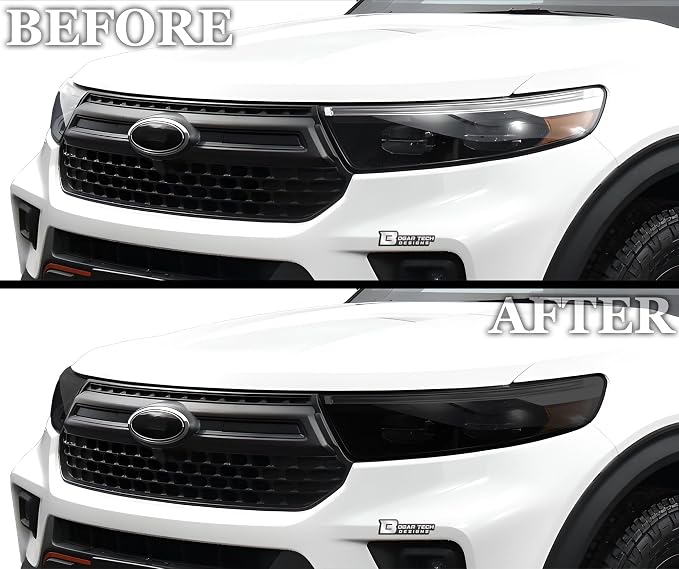 BOGAR TECH DESIGNS Precut Made for Ford Explorer 2020-2024 Full Headlight - Image 3