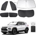 TINGLU Window Shades for Chevrolet Trailblazer 2021-2024 2025 Accessories Car by TINGLU