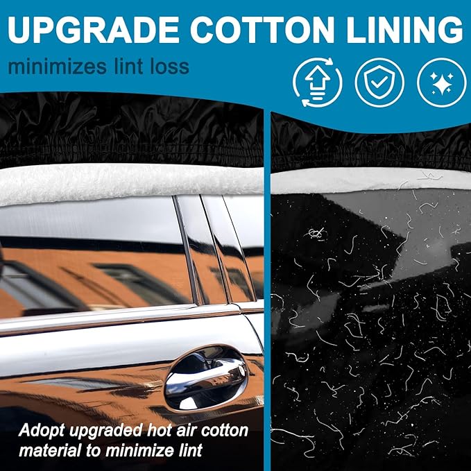 Car Cover for 1960-1980 Beetle Bug Sedan 2-Door, Full Exterior Car Covers for - Image 7