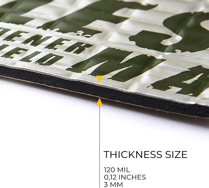Siless Max 120 mil 6 sqft Car Sound Deadening mat - Image 3