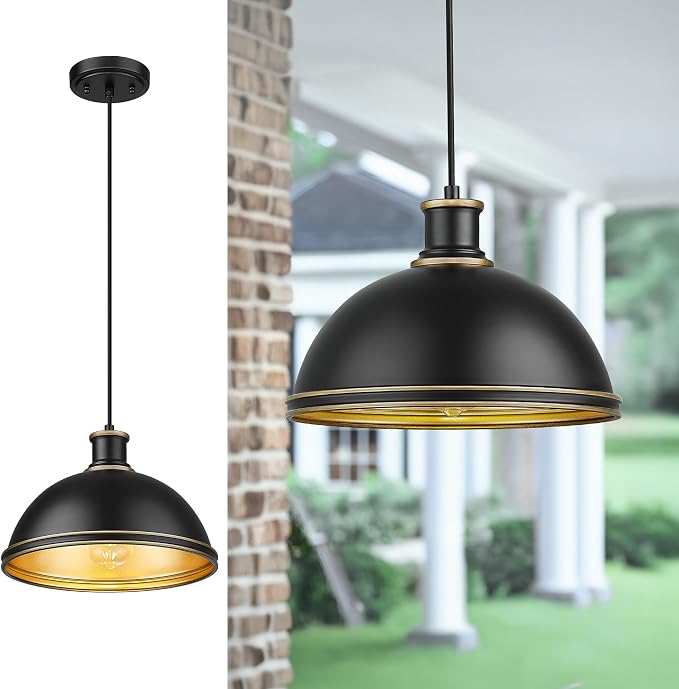 kudos Outdoor Pendant Light, KDOPL03-BK-S by kudos