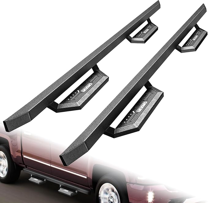KYX 6 inches Running Boards Side Steps Fit by KYX