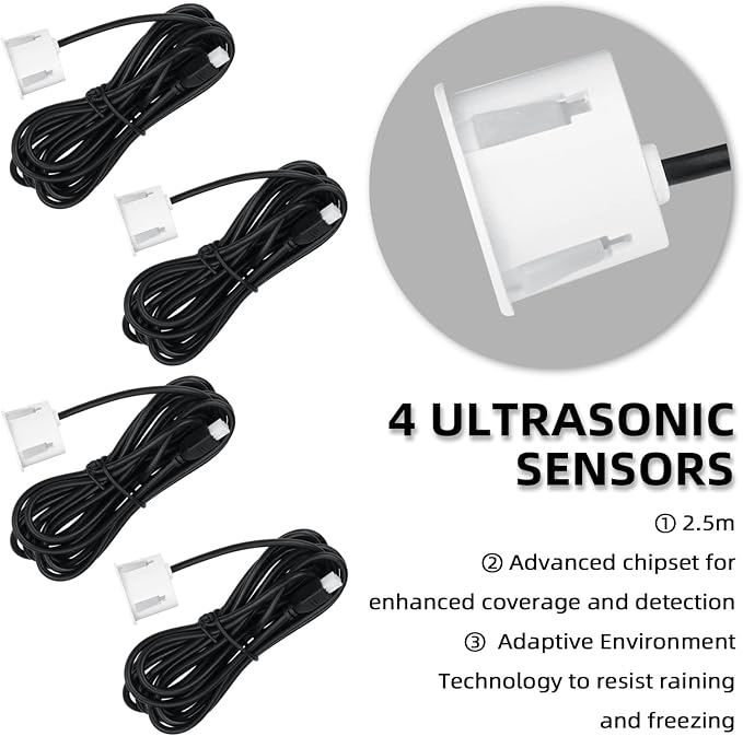 Parking Sensor Kit Backup Sensor Kit Reverse Sensor - Image 6
