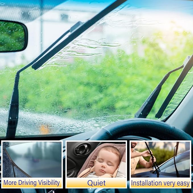 3 wipers Replacement for 2003-2009 Honda Element/2009-2014 Nissan Cube - Image 6