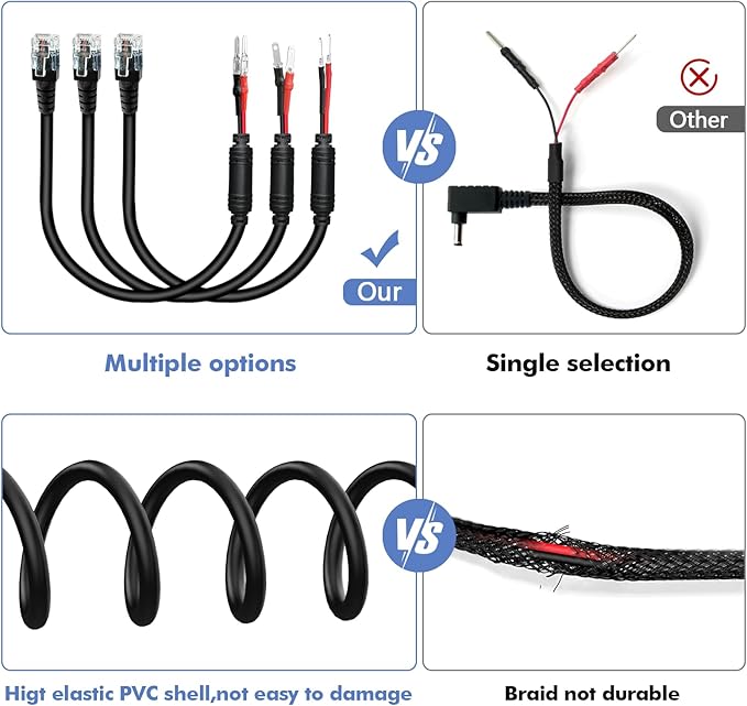Radar Detector Hardwire Power Cord, Rearview Mirror Plug Cable, - Image 5