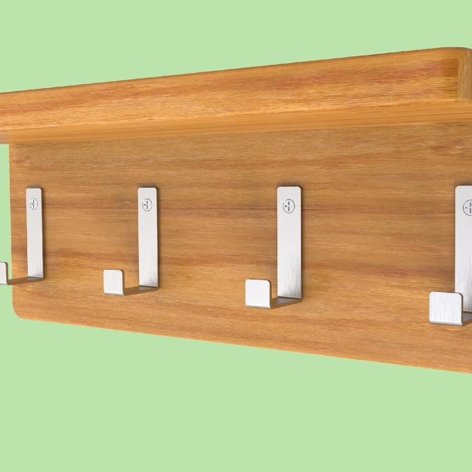 Hooks for Hanging Stainless Steel Heavy Duty Coat Hook Wall Hooks Robe Hanger - Image 2