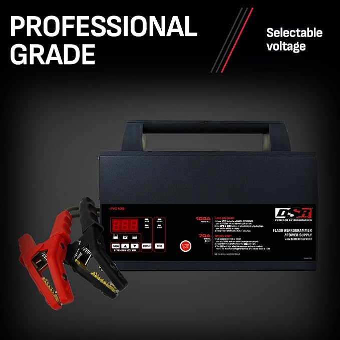 Schumacher Electric 100A Car Battery Charger and Power Supply, DSR Professional - Image 2