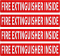 Madrigal Fire Extinguisher Inside Sticker Sign, Weatherproof & UV Protected by Unknown