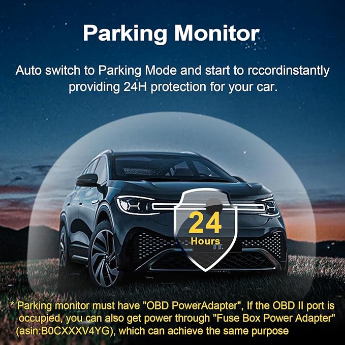 4K Dash Cam Custom fit for GMC Yukon, Yukon XL 2021-2022, SLE SLT AT4 Denali - Image 7