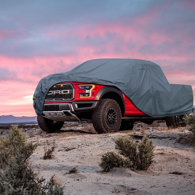 16 Layers Large Truck Cover Waterproof All Weater, Heavy Duty Pickup Truck Cover - Image 6