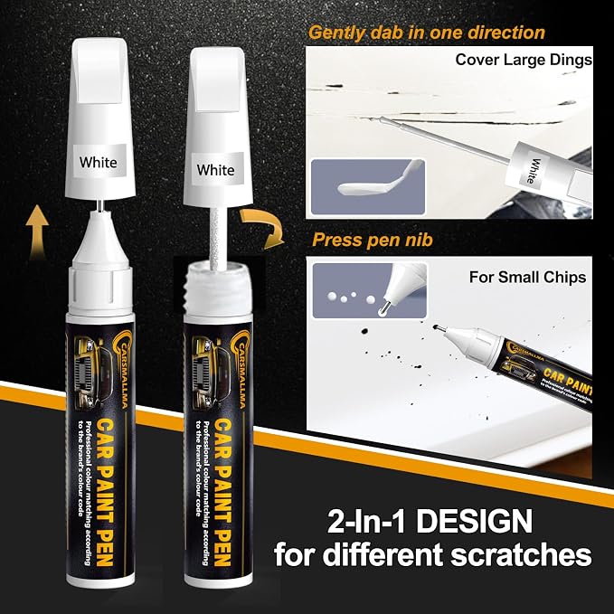 W6H Serenity White Pearl Car Touch Up Paint - Image 5