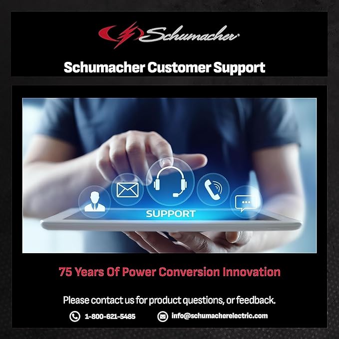 Schumacher Electric SC1278 Automatic Car Battery Maintainer - 12V Battery - Image 7