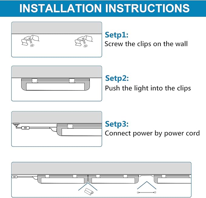 6 Pack, LED Shop Light, 4FT 72W 7500LM 5000K, Daylight White, U Shape, Hight - Image 6