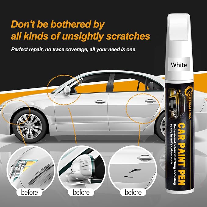 W6H Serenity White Pearl Car Touch Up Paint - Image 2