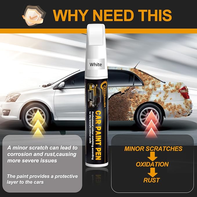 W8/WW8 Quartz White Pearl Tricoat Car Touch Up Paint - Image 3