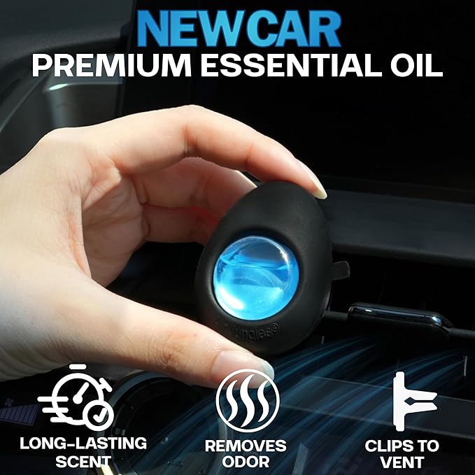 Air Jungles Car Air Freshener Vent Clip 4 Count, Variety Pack, New Car - Image 5