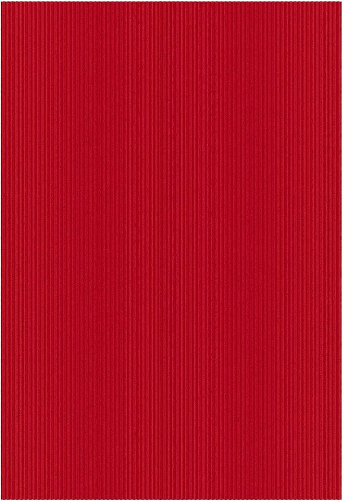 Ottomanson 6'6" x 8' Mud Mat Area Rug Scraper Carpet - Image 8