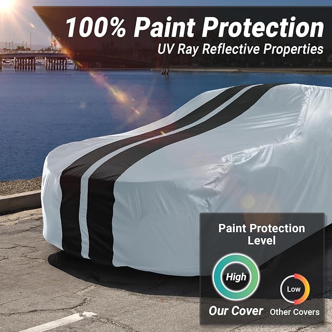 iCarCover Custom Car Cover for Buick Sport Wagon Waterproof All-Weather Rain - Image 3
