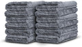 Adam's Borderless Grey Microfiber Towel by AdamsPolishes