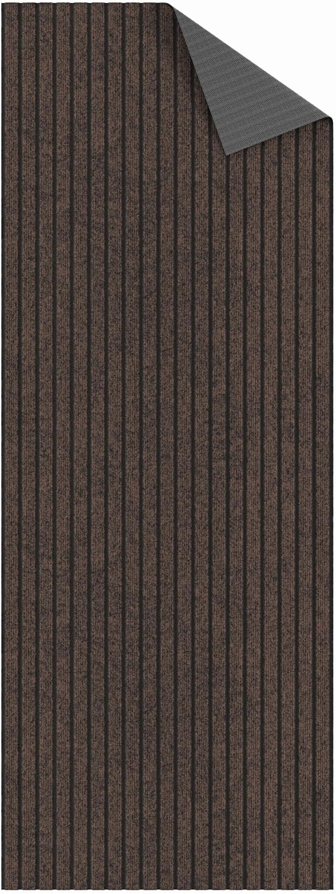 Ottomanson 2'7" x 5' Mud Mat Area Rug Scraper Carpet - Image 8
