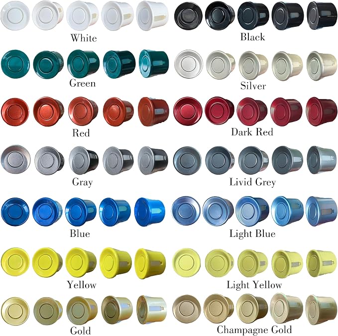 16 Color Options Parking Sensor Kit Backup Sensor Kit Reverse Sensor - Image 2