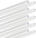 Ensenior 10 Pack 4 FT Led Shop Lights, 5000K Daylight, 5000LM Super Bright by Ensenior