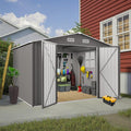 10x8 FT Outdoor Storage Shed by Jaxenor