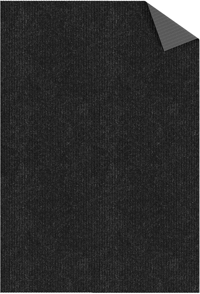 Ottomanson 6'6" x 7' Mud Mat Area Rug Scraper Carpet - Image 8