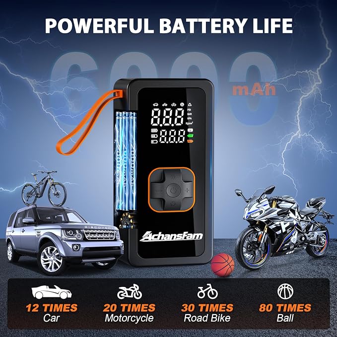 Tire Inflator Portable Air Compressor - Image 7