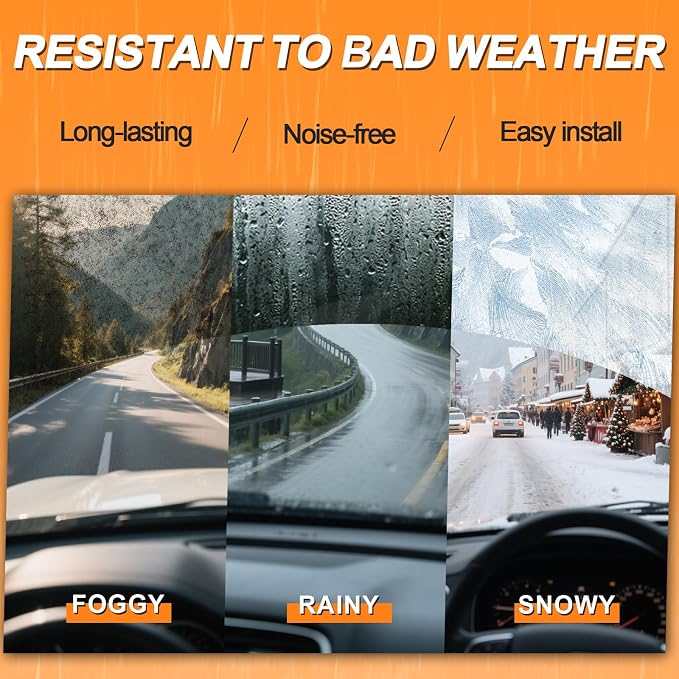 HULADAED® 26''+20''+13'' Windshield Wipers Replacement - Image 5