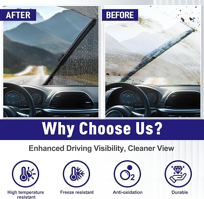 AJK Wiper Blades for Chevrolet Blazer 2019 2020 2021 2022 2023 2024, 2 Piece - Image 6