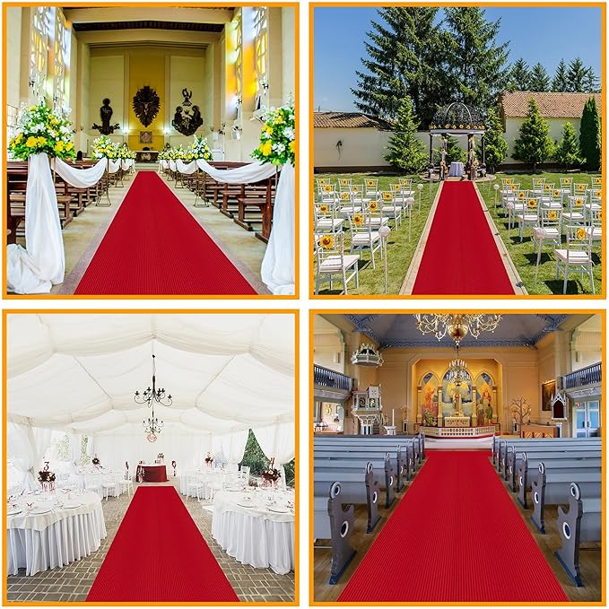 Ottomanson 6' x 6'6" Mud Mat Area Rug Scraper Carpet - Image 5