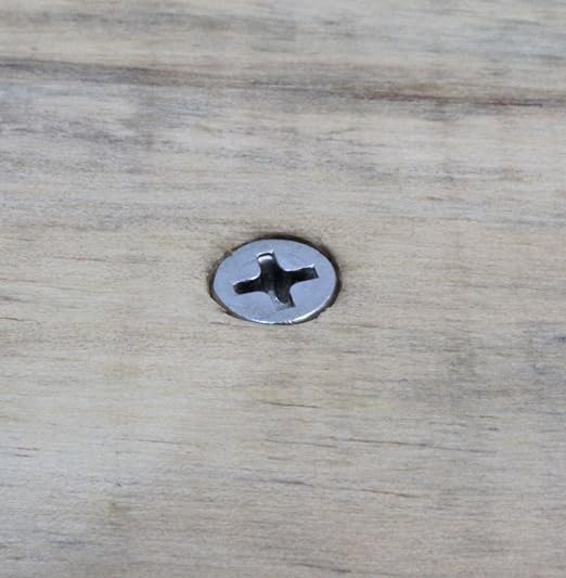Bolt Dropper No. 6 x 5/8" Stainless Steel Flat Head Phillips Wood Screw - Image 6